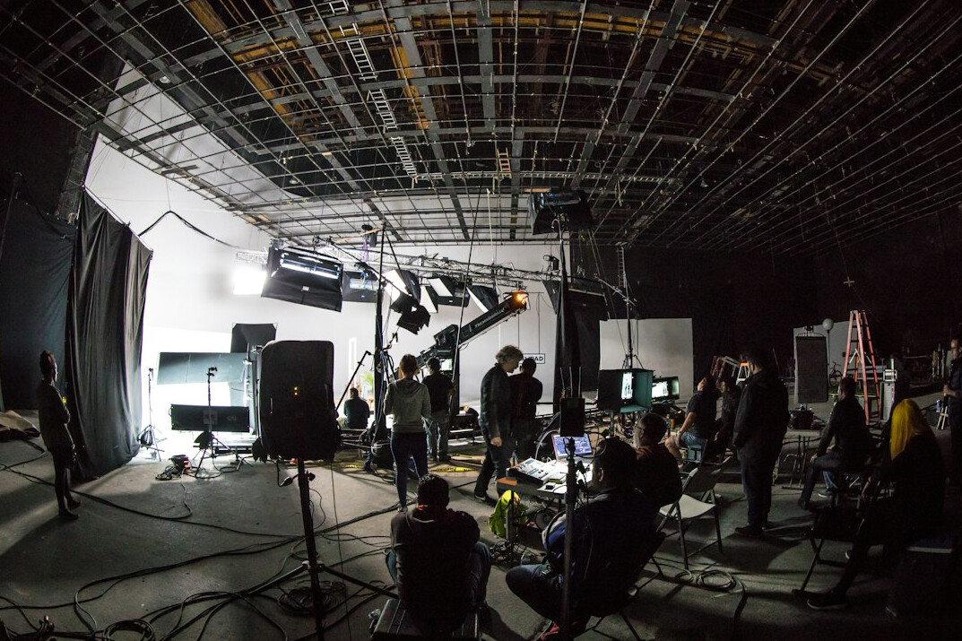 film production set